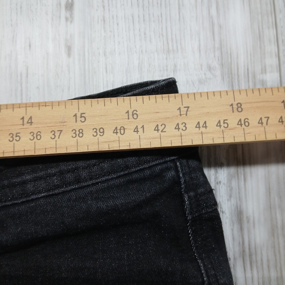 Barbell Apparel Mens Straight Athletic Fit Jeans Black BA-008 Size 34 Stretch - Picture 8 of 10